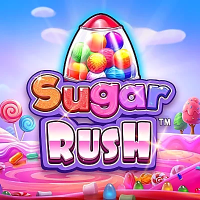 Sugar Rush cluster-pays slot tile in the TrueFortune game lobby